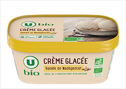 U Bio Crème glacée à la vanille