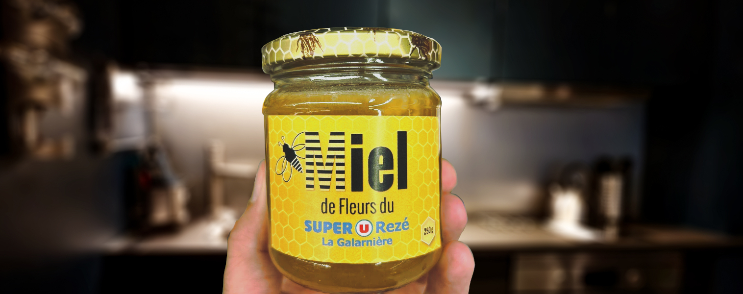 Miel de fleurs Super U Rezé