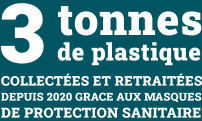 3 tonnes de plastique collectées et retraitées