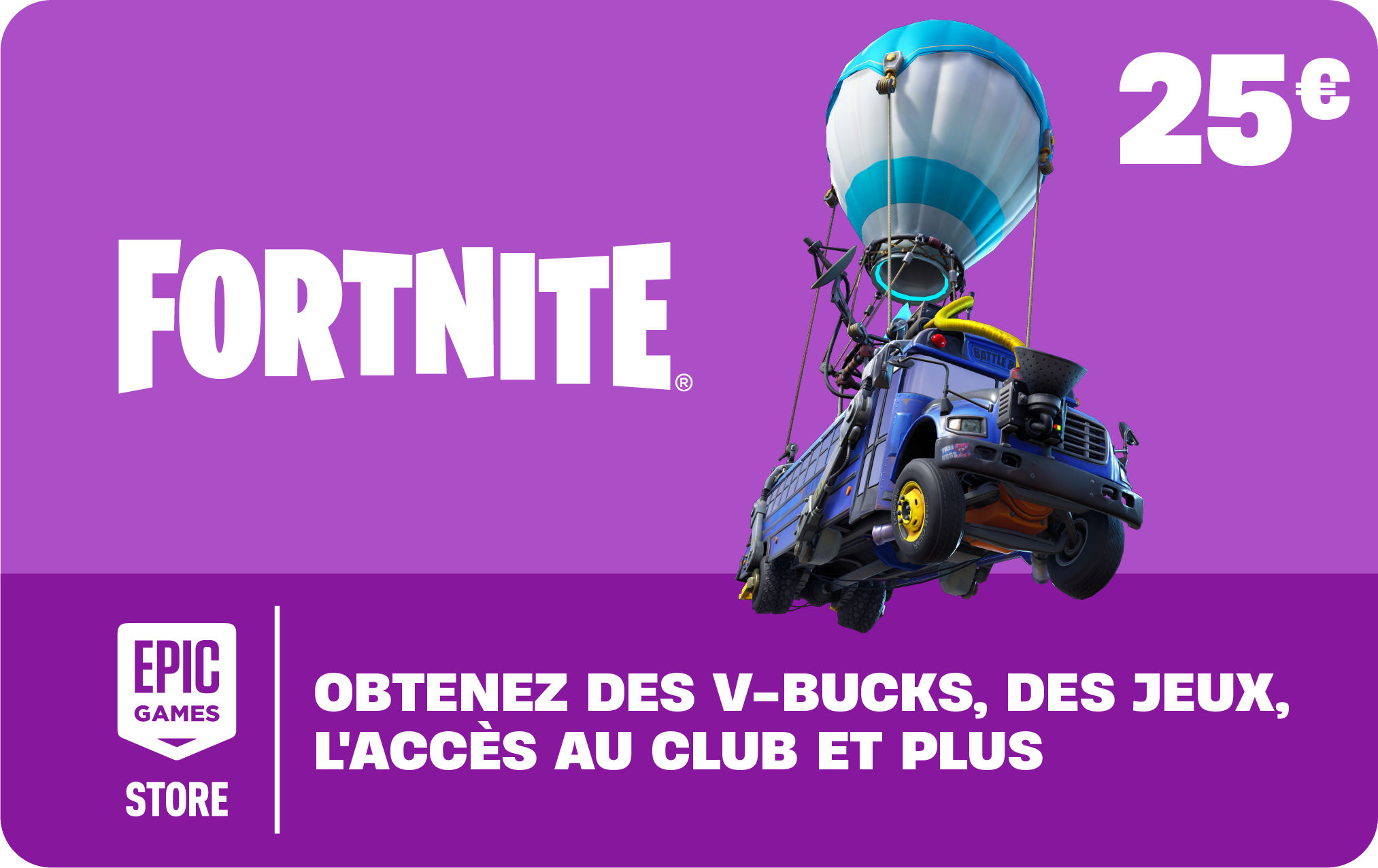 Epic Gift Card Digital Code 25 €