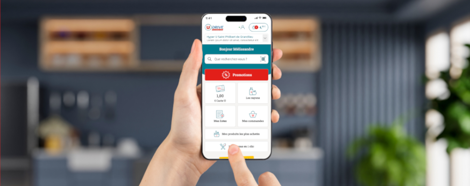 L’appli CoursesU  : vos courses à portée de main