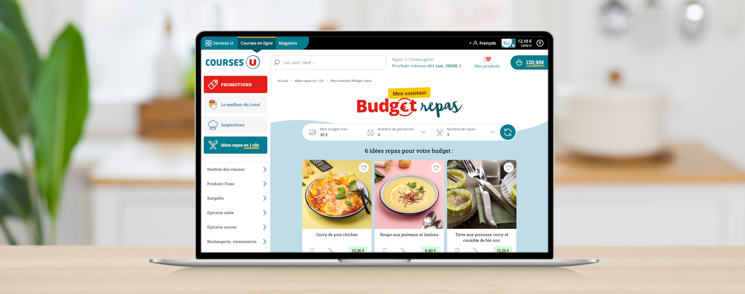 « Idées repas en un clic » : vos recettes en poche
