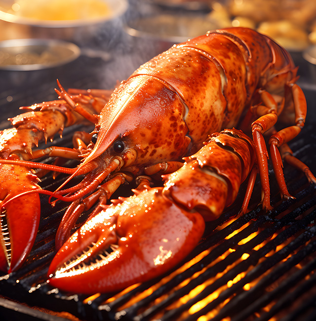 Homard au four