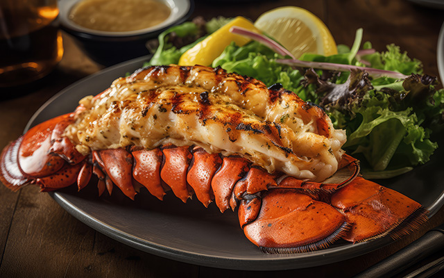 Recette Homard rôti au parmesan