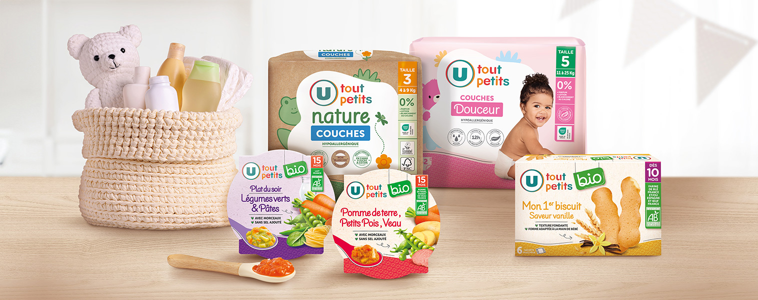  Les produits U tout petits