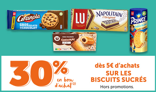 Offre Biscuits