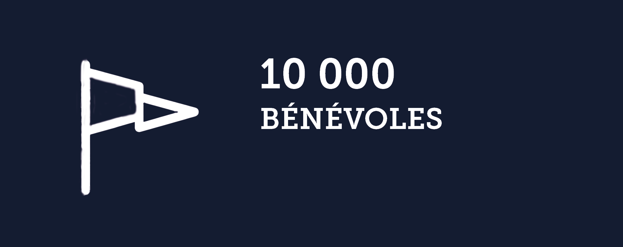 10 000 bénévoles