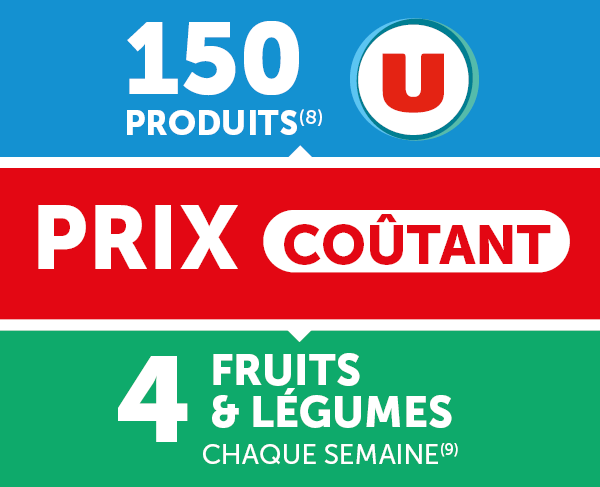 150 produits prix coûtant
