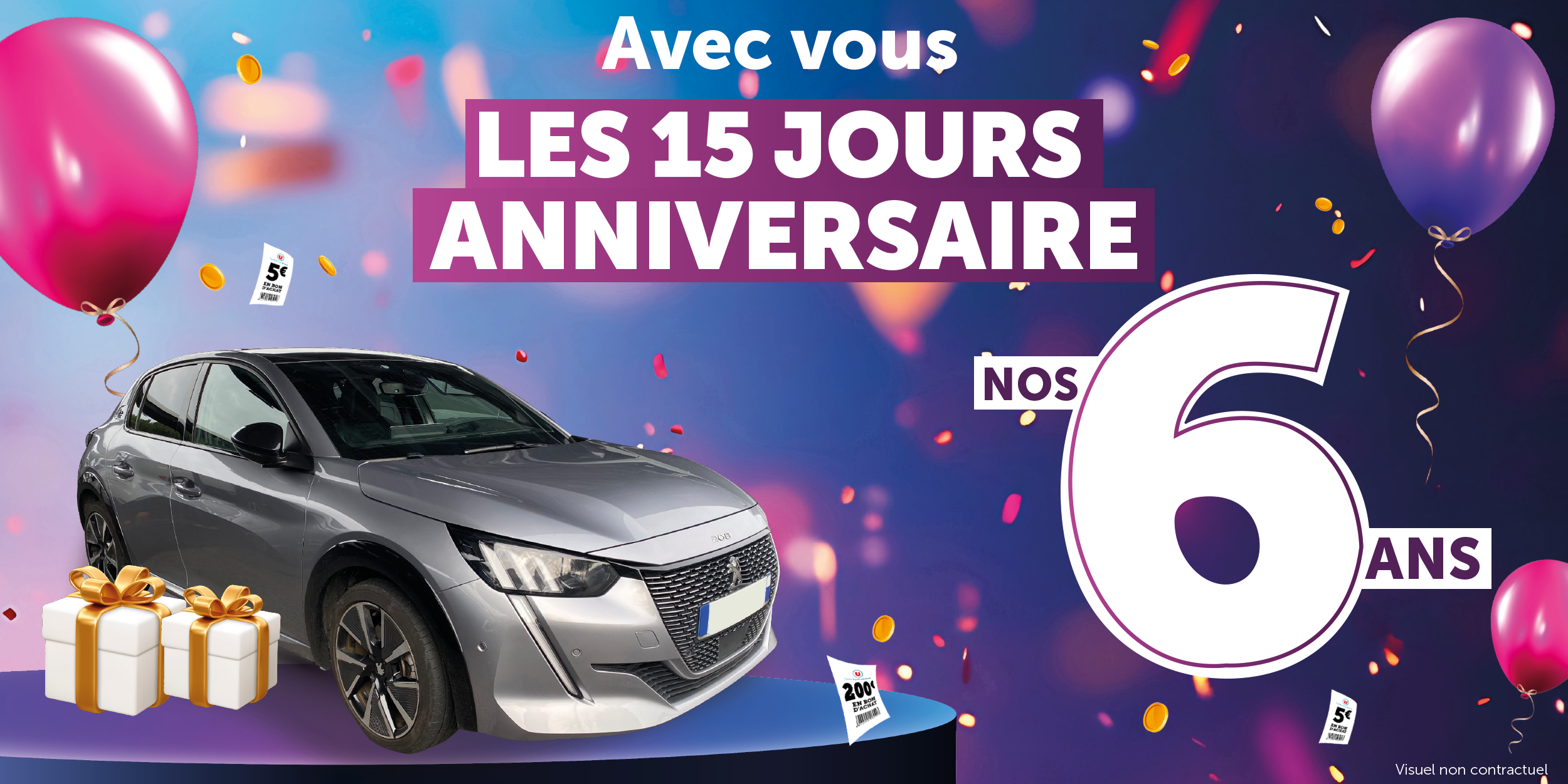 Avec vous les 15 jours anniversaire