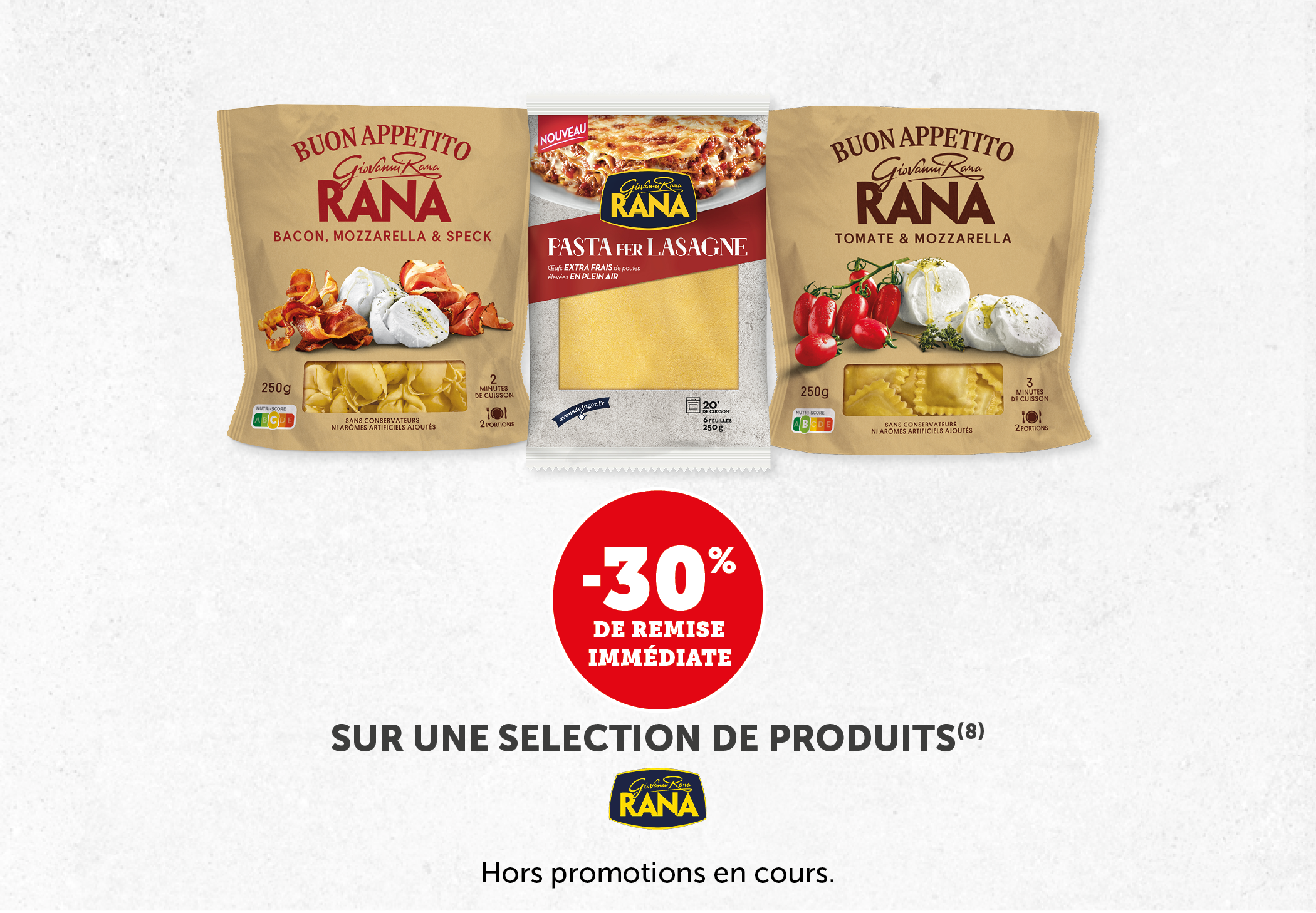 -30% sur une sélection de produits Rana