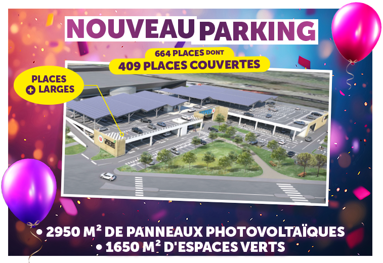 Nouveau parking !