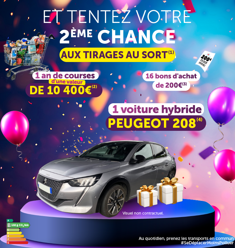 Tentez votre deuxième chance
