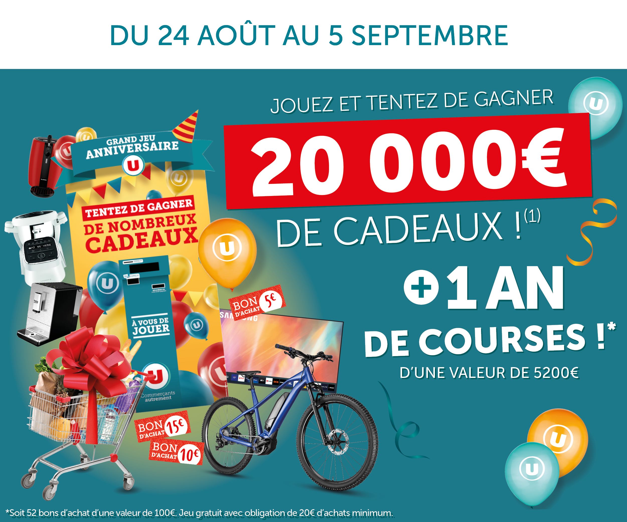 Jouez et tentez de gagner 20 000€ de cadeaux !