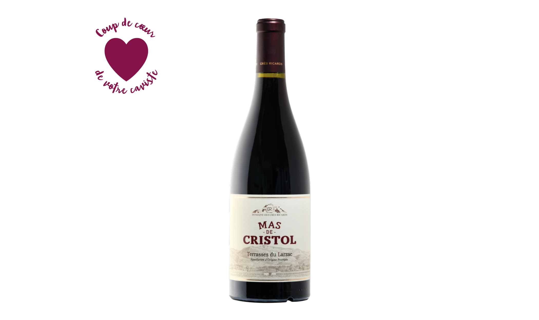 Terrasses-du-Larzac - Château des Crès Ricards - Cuvée Mas Cristol