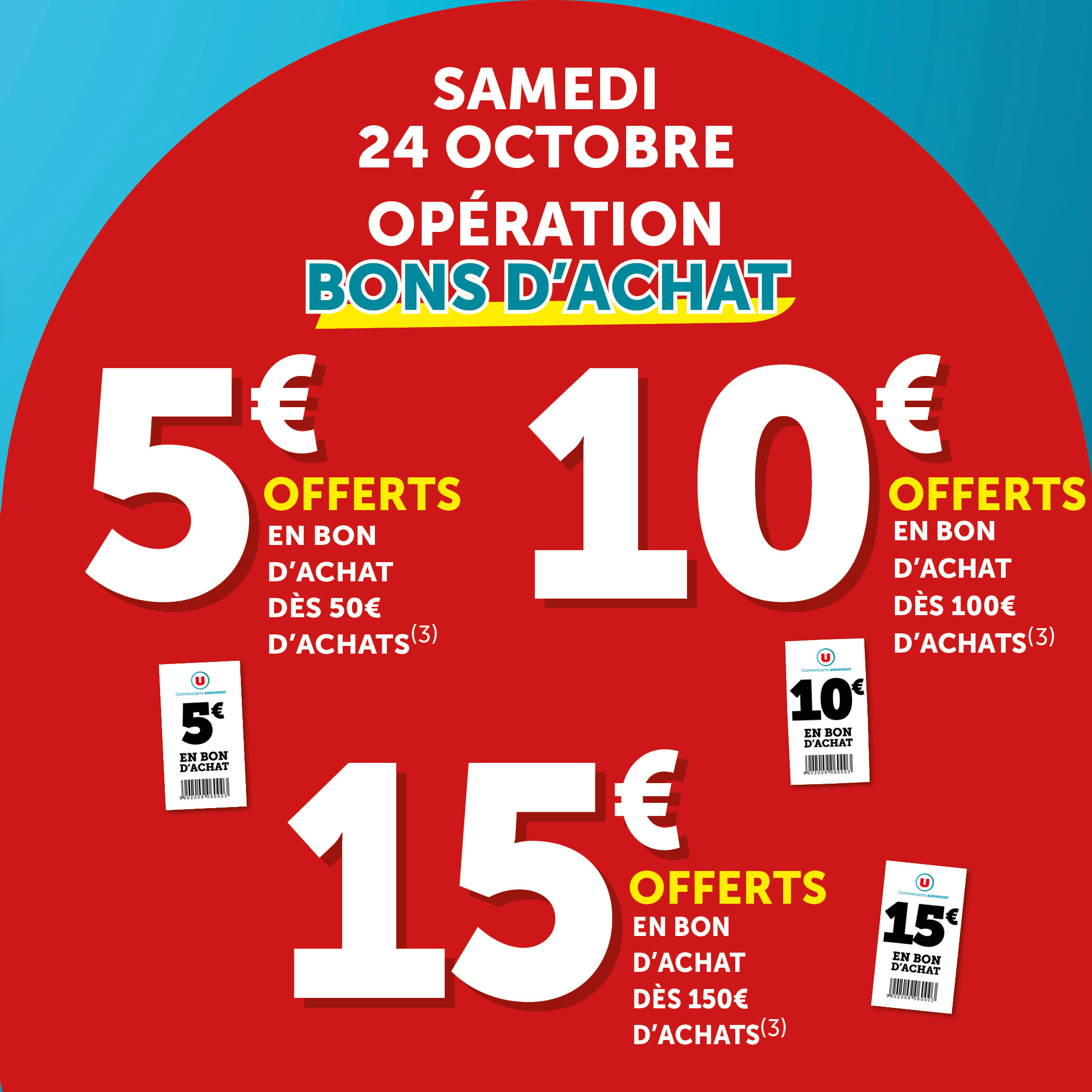 Opérations Bons d'achat