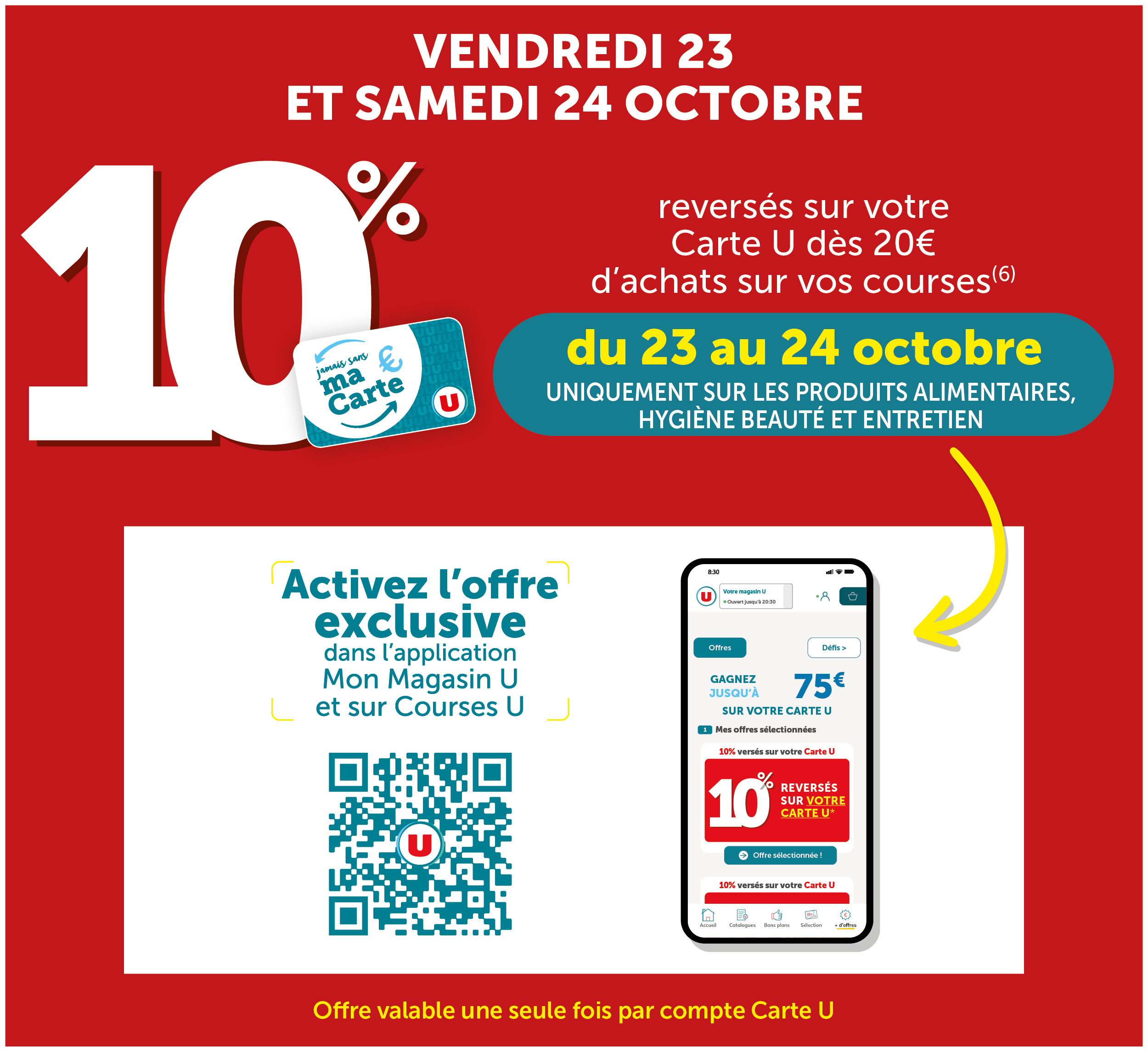 Opération pouvoir d'achat 10% app