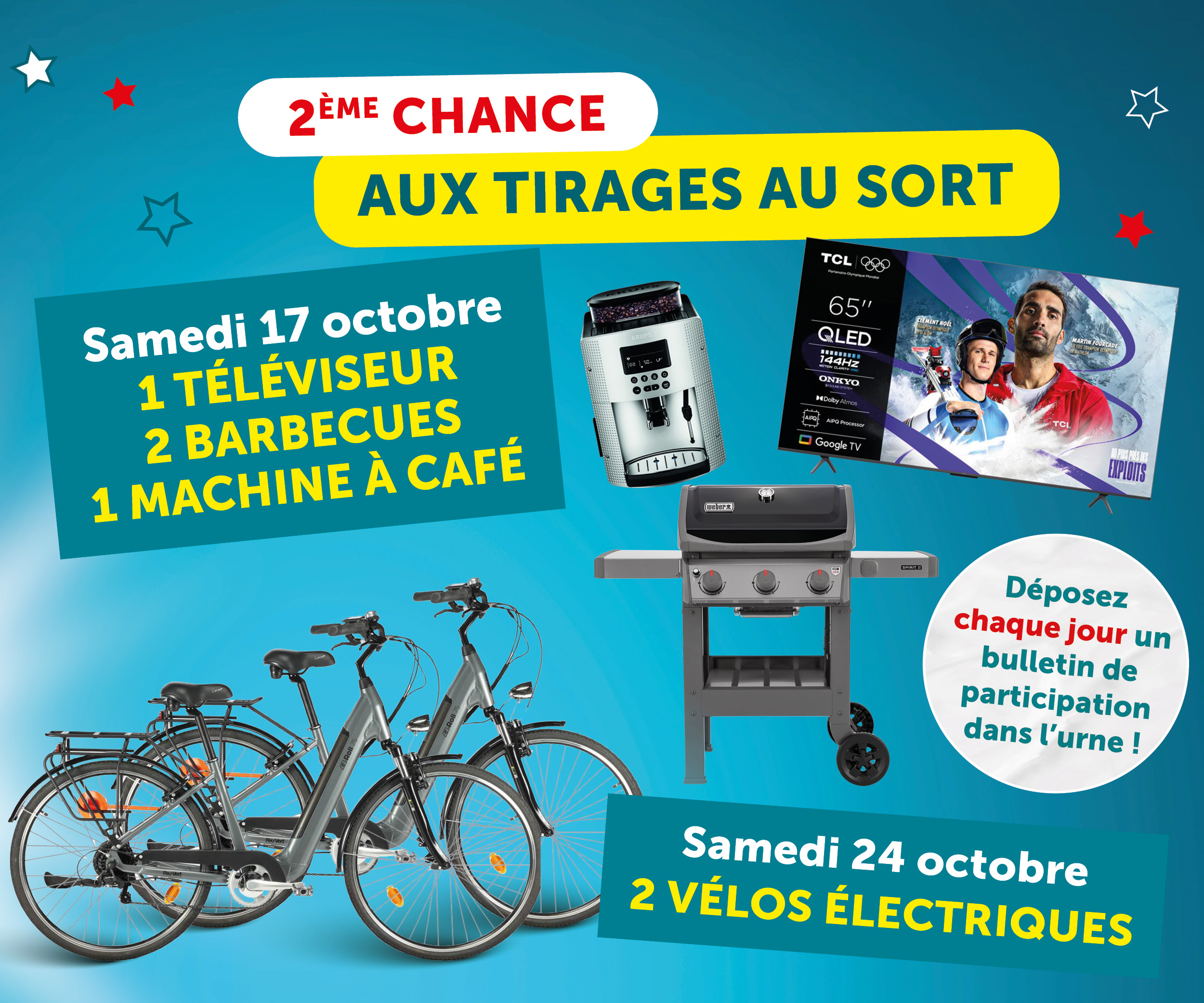 2ème chance : aux tirages au sort
