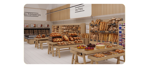 Le Pain, la viennoiserie et la pâtisserie