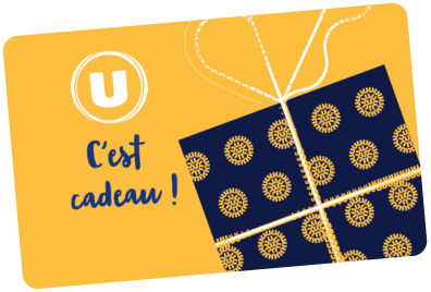 Cartes cadeaux U