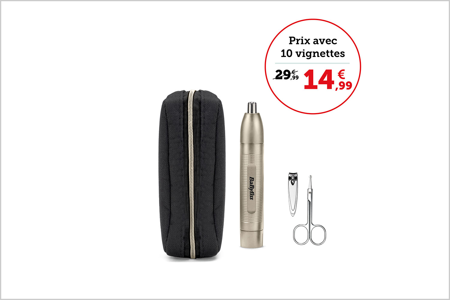 Prix avec 10 vignettes 14,99€, sans vignette 29,99€