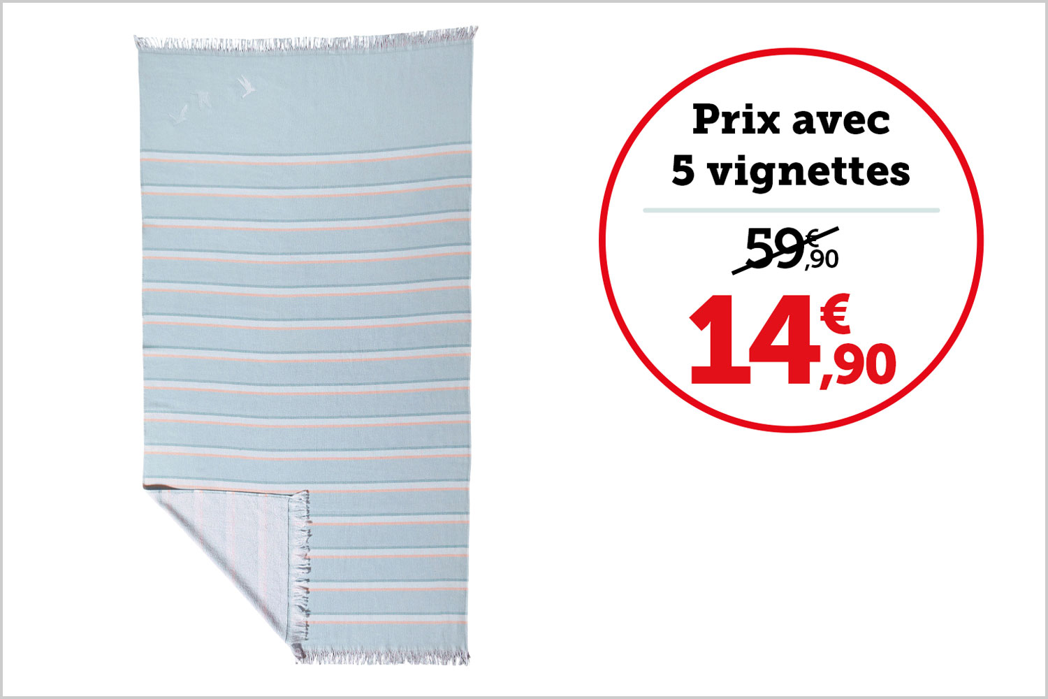 FOUTA 90 x 160 cm