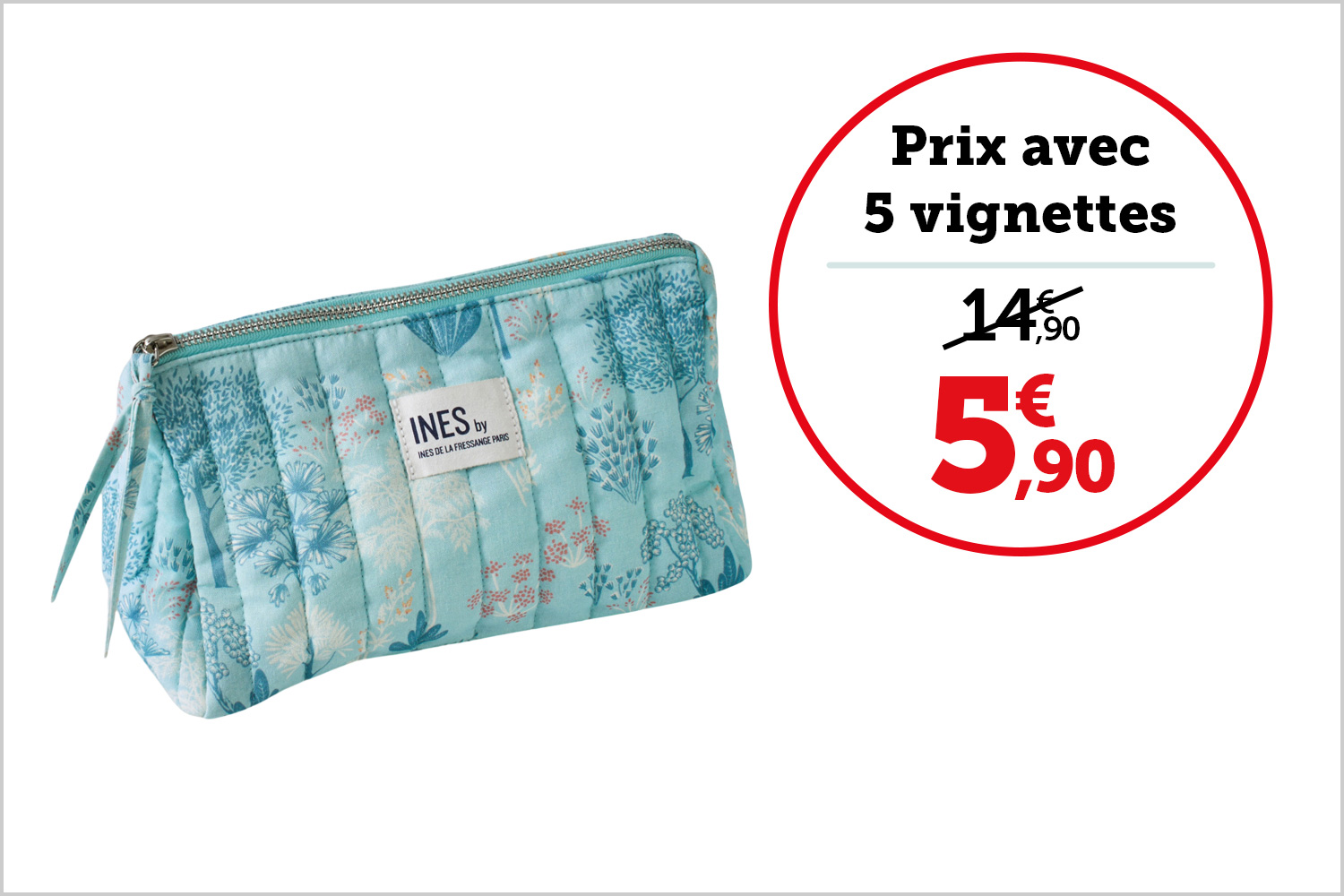 TROUSSE DE TOILETTE 'BRUME D’ÉTÉ' 24x 14x 13