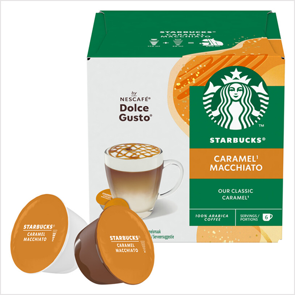 Capsule Dolce Gusto caramel macchiato