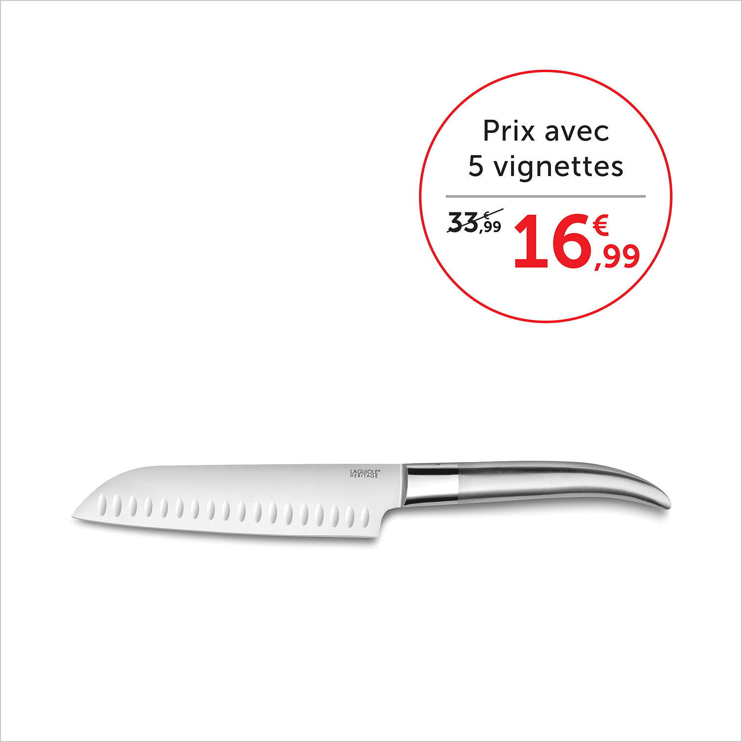 Prix avec 5 vignettes 16,99€, sans vignettes 33,99€