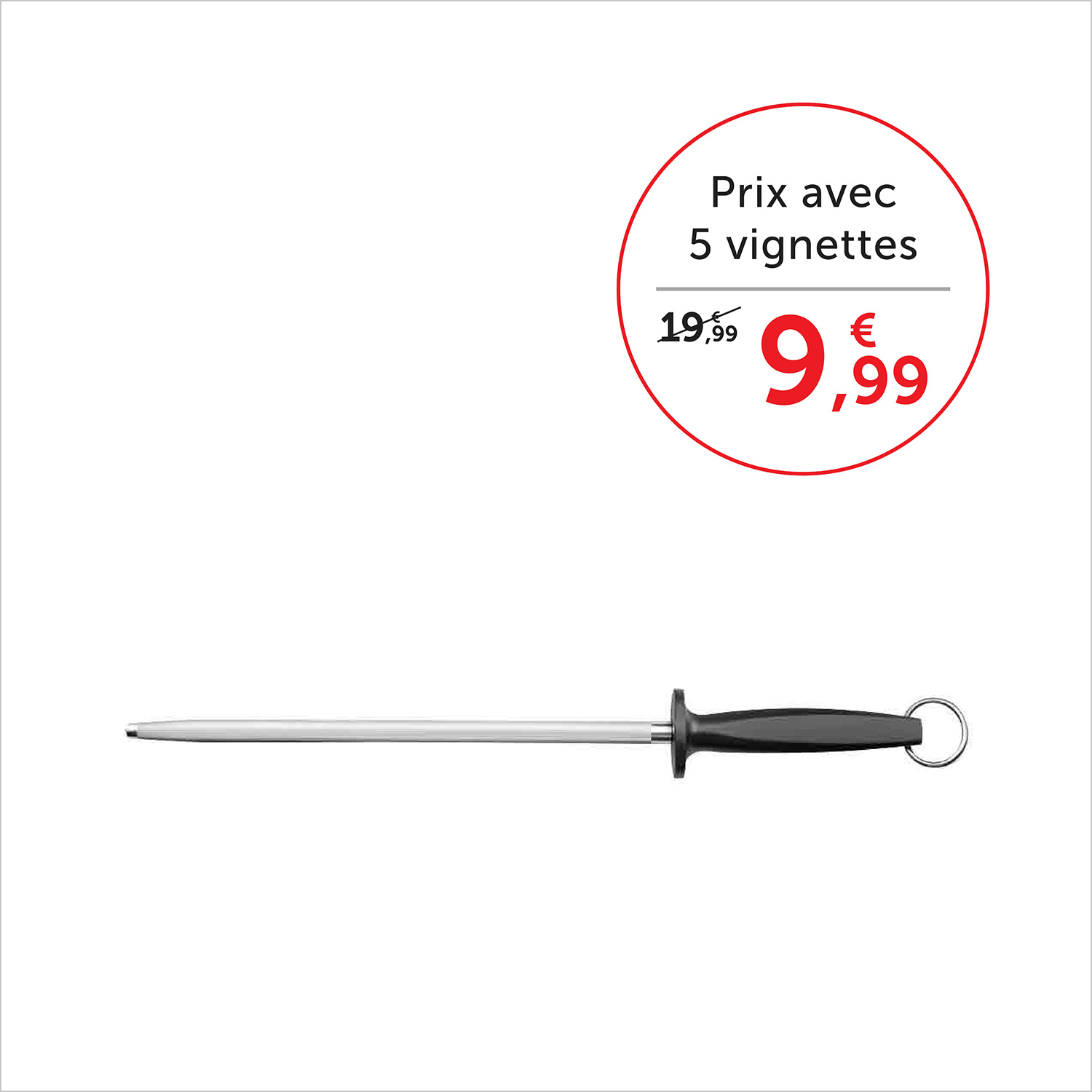 Prix avec 5 vignettes 9,99€, sans vignette 19,99€