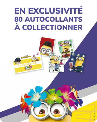 En exclusivité : 80 autocollants à collectionner !