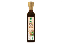 HUILE VIERGE DE SESAME TOASTEE U BIO  La bouteille de 250ml