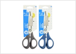 Ciseaux U en acier inoxydable 17cm-coloris assortis