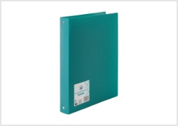 Classeur souple U 4 anneaux A4 en polypropylène 40mm vert