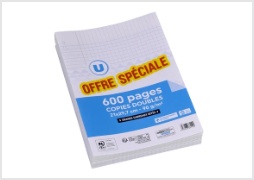 Copie double perforée U 21x29