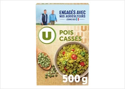 POIS CASSES U  Le paquet de 500G