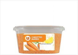 CAROTTES RAPEES U  La barquette de 800G