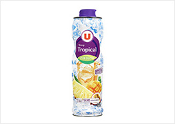 U Sirop tropical bidon de 75cl