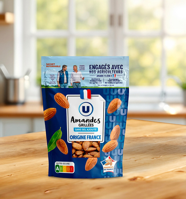 Amandes grillées U Origine France