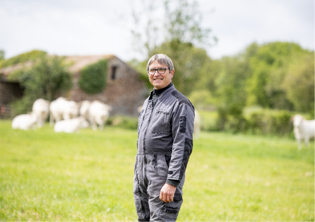 Joël, éleveur de bovins dans les Deux-Sèvres