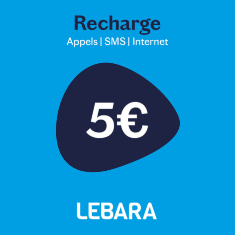 Recharge LEBARA MOBILE 5 €