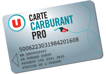 Carte carburant pro U