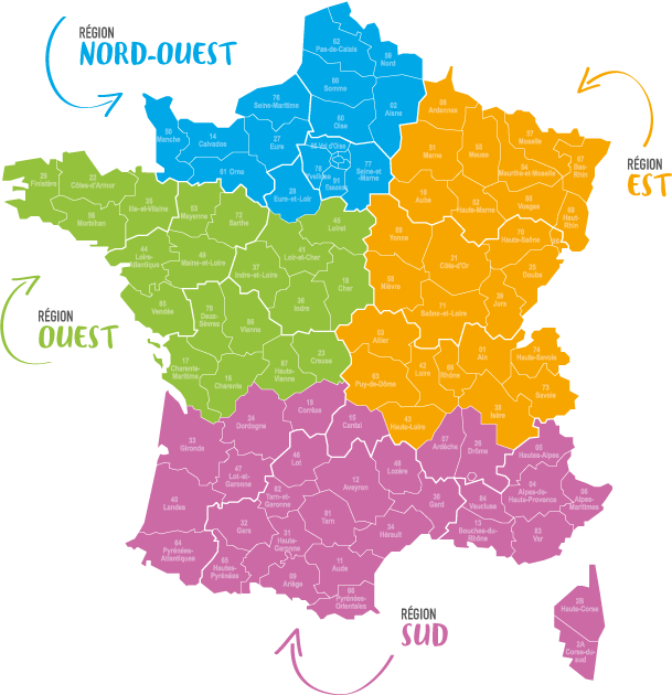 La carte du réseau U