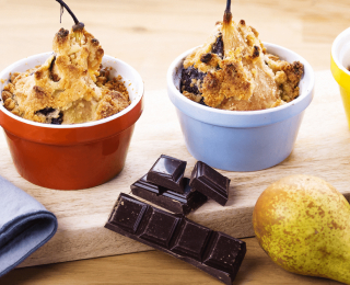 Crumble de poires 