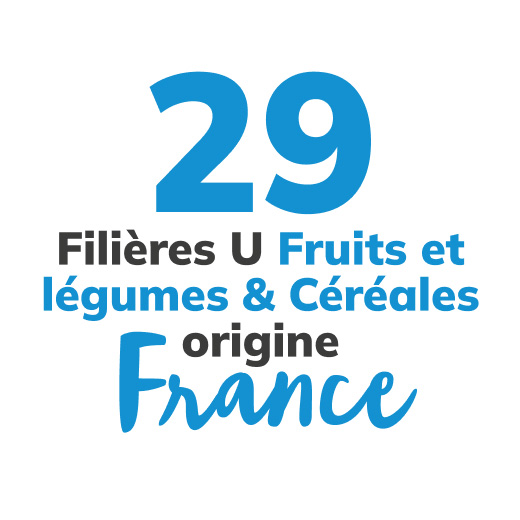 29 filières U Fruits & Légumes origine France