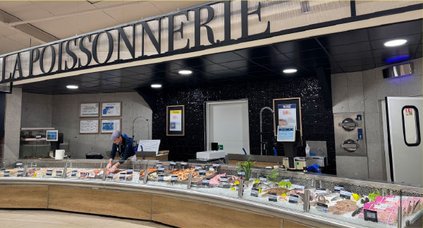 Rayon poissonnerie