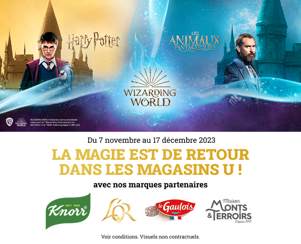 la magie est de retour dans les magasins U !