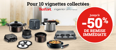 Opération vignettes Tefal