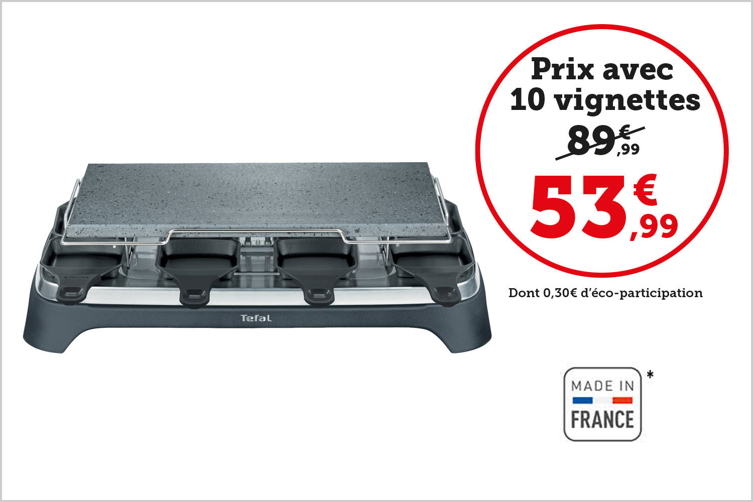 Raclette / Pierrade 8 pers. 