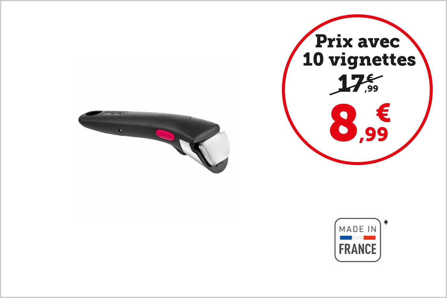 Poignée amovible