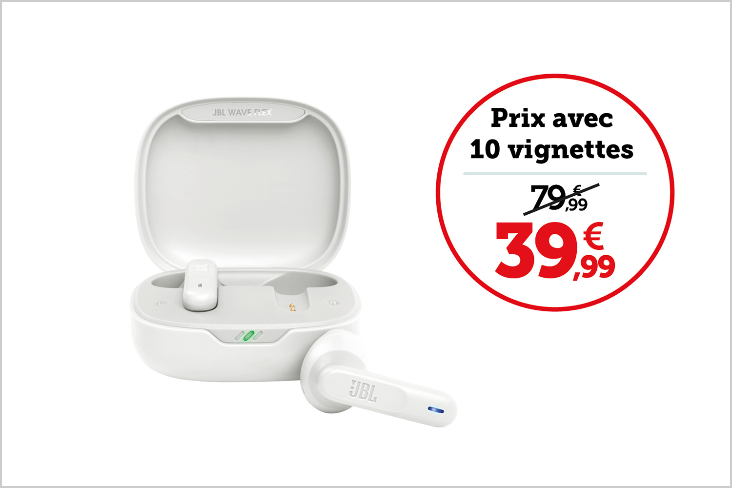 WAVEFLEX Ecouteurs Bluetooth semi intra-auriculaire